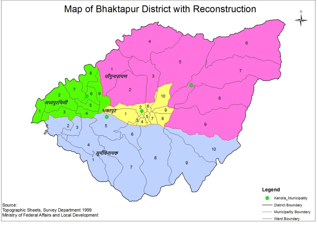 Bhaktapur District Map 1024x725 
