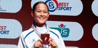 कराते विश्व च्याम्पियनसिपमा एरिका प्रिक्वाटरफाइनलमा नै रोकिन