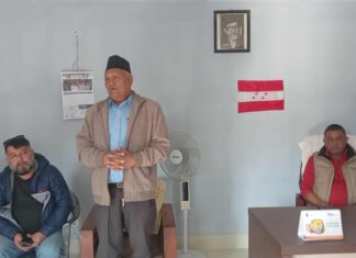 नेपाली कांग्रेस बागमती प्रदेश कार्यसमिति र संसदीय दलको संयुक्त बैठक नगरकोटमा बस्ने