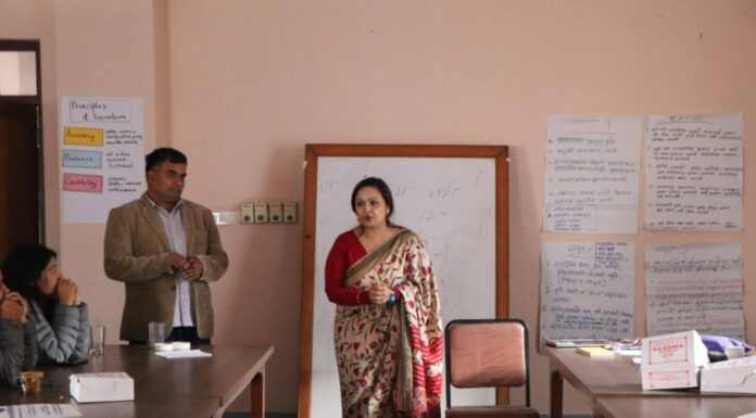 जिम्मेवार पत्रकारिता र मिथ्या सूचना रोक्न महासंघको प्रशिक्षण